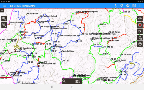 Lifetime Trailmaps Software (For your Samsung Device)